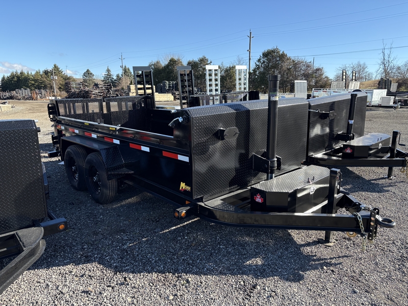 2026 Miska 14' Contractor Dump Trailer